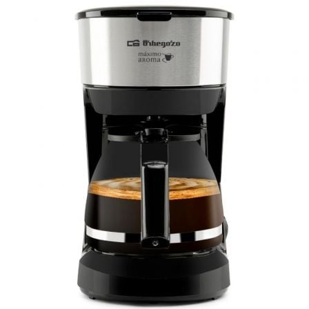 Cafetera de Goteo Orbegozo CG 4506/ 6 Tazas/ Negra y Plata | TecnoSoft art orb pae caf20cg204506 1