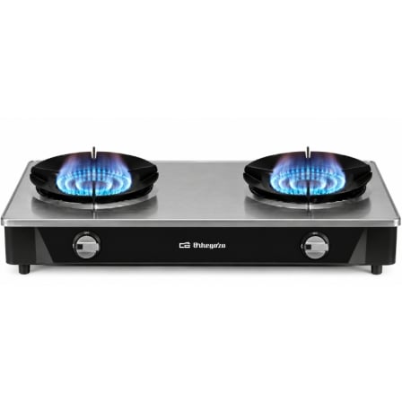 Cocina de Gas Orbegozo FO 2730/ 2 quemadores | TecnoSoft art orb pae hornillo20fo202730 1
