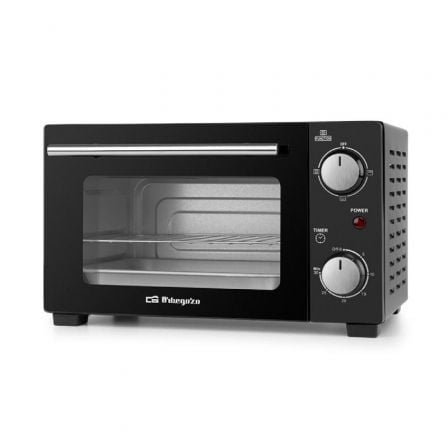 Horno de Sobremesa Orbegozo HO 985/ 800W/ Capacidad 10L/ Negro | TecnoSoft art orb pae horno20ho20985 1