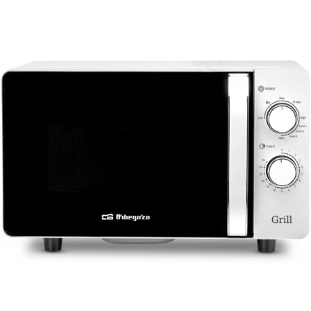 Microondas Orbegozo MIG 2070 CE/ 700W/ Capacidad 20L/ Función Grill/ Blanco | TecnoSoft art orb pae mic20mig20207020ce 1