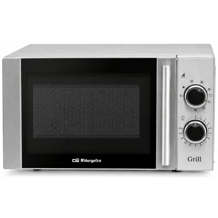 Microondas Orbegozo MIG 2082/ 700W/ Capacidad 20L/ Función Grill/ Gris | TecnoSoft art orb pae mic20mig202082 1