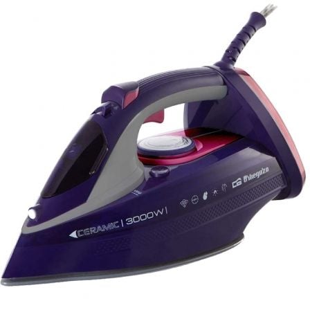 Plancha Orbegozo SV 3000 A/ 3000W/ Depósito 450ml | TecnoSoft art orb pae pla20sv20300020a 1