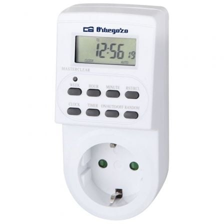 Programador de Enchufe Orbegozo PG 20 /Potencia Máxima 3600W | TecnoSoft art orb prog20pg2020 1