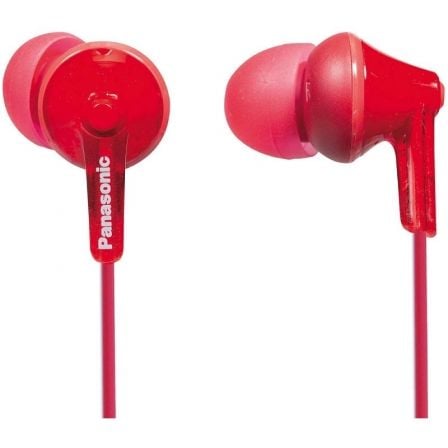 Auriculares Intrauditivos Panasonic RP-HJE125/ Jack 3.5/ Rojos | TecnoSoft art pan aur20rp hje12520rd 1
