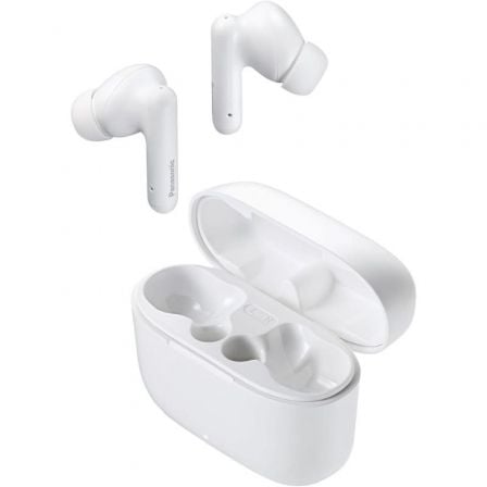 Auriculares Bluetooth Panasonic RZ-B110W con estuche de carga/ Autonomía 6h/ Blancos | TecnoSoft art pan aur20rz b110w20wh 1