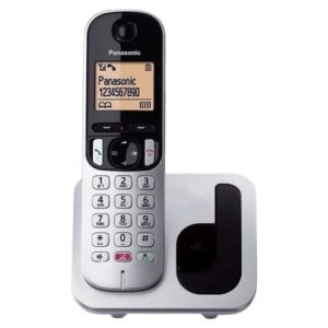 Teléfono Inalámbrico Panasonic KX-TGC250SPS/ Plata | TecnoSoft art pan tel kx tgc250sps 1