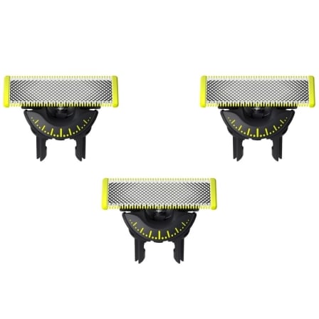Cabezal de Reemplazo para Afeitadora Eléctrica Philips OneBlade/ Pack 3 | TecnoSoft art phil afe20qp4302050 1
