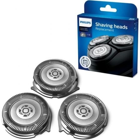 Cabezal de Reemplazo para Afeitadora Eléctrica Philips Series 3000 y 1000/ Pack 3 | TecnoSoft art phil afe20sh302050 1