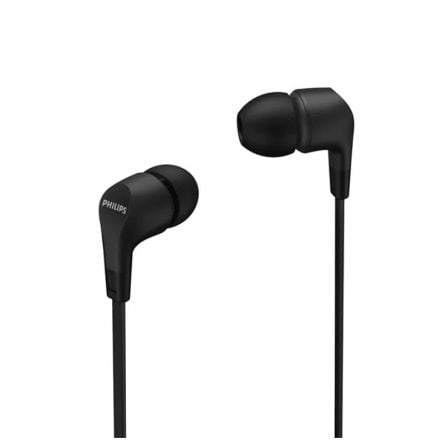 Auriculares Intrauditivos Philips TAE1105/ Jack 3.5/ Negros | TecnoSoft art phil aur20tae110520bk 1
