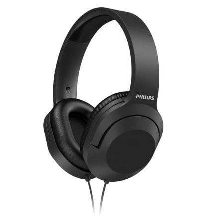 Auriculares Philips TAH2005/ Jack 3.5/ Negros | TecnoSoft art phil aur20tah2005bk 1