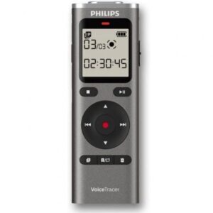 Grabadora de Voz Philips VoiceTracer DVT1170/ 20kHz/ Plata | TecnoSoft art phil grab20voicetr20dvt1170 1
