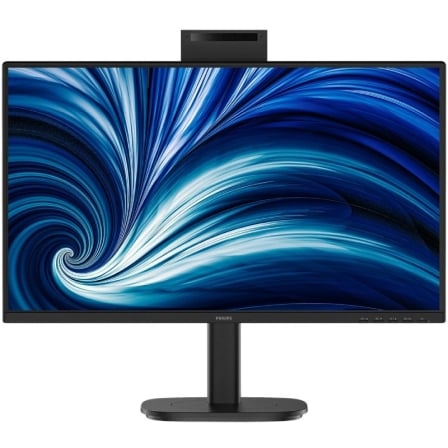 Monitor Profesional Philips 24B2N3200JH 23.8″/ Full HD/ Webcam/ Multimedia/ Regulable en altura/ Negro | TecnoSoft art phil m2024b2n3200jh 1