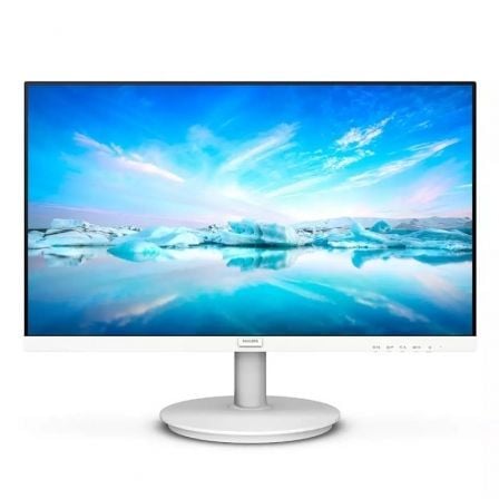Monitor Philips 271V8AW 27″/ Full HD/ Multimedia/ Blanco | TecnoSoft art phil m20271v8aw 1