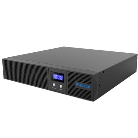 SAI Línea Interactiva Phasak Protekt Rack/ 2160VA-1400W/ 4 Salidas/ Formato Rack | TecnoSoft art phk sai20216020va20protk20rack 1