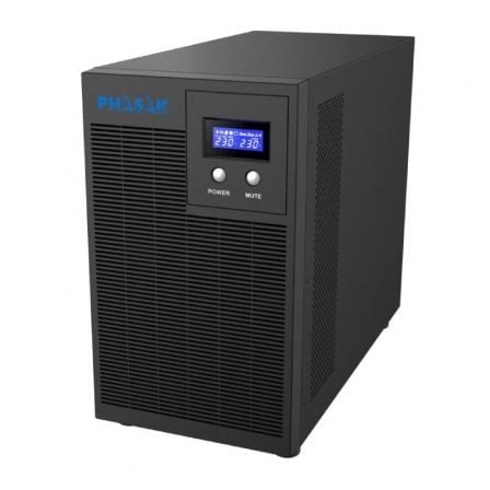 SAI Línea Interactiva Phasak Protekt 3160 VA/ 3160VA-2100W/ 6 Salidas/ Formato Torre | TecnoSoft art phk sai20316020va20protk20torre 1
