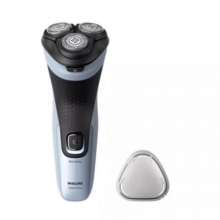 Afeitadora Philips Shaver Series 3000X X3003/00/ con Batería/ 2 Accesorios | TecnoSoft art phpae afe20ss3000x20x3003 1
