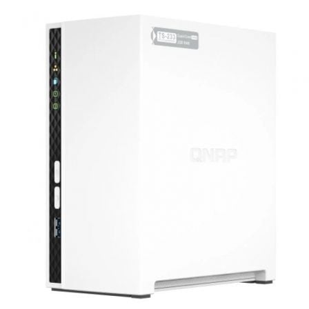NAS QNAP TS-233/ 2 Bahías 3.5″- 2.5″/ 2GB DDR4/ Formato Torre | TecnoSoft art qnap nas20ts 233 1