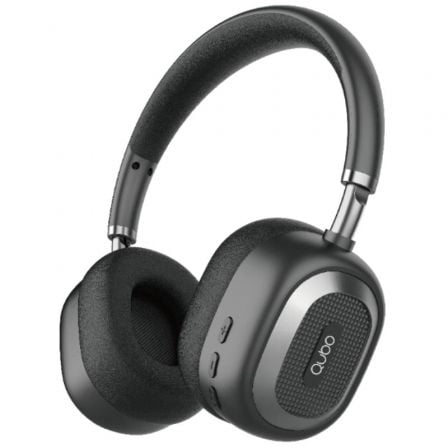 Auriculares Inalámbricos Qubo HD-100/ con Micrófono/ Bluetooth/ Negros | TecnoSoft art qub aur20hd 10020bk 1