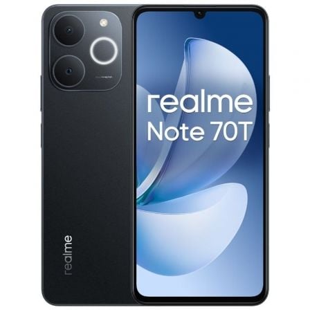 Smartphone Realme Note 70T 4GB/ 128GB/ 6.74″/ Negro Obsidiana | TecnoSoft art real sp note 70t 4 128 bk 1