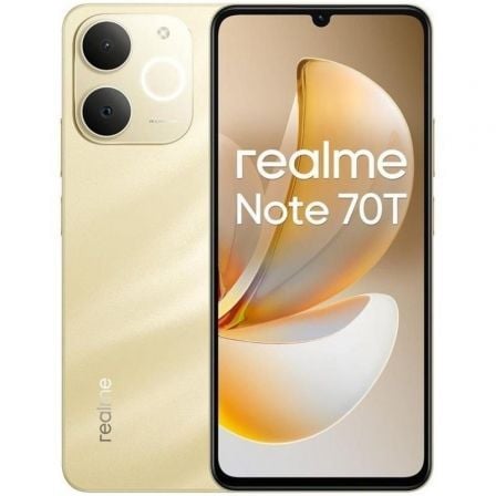 Smartphone Realme Note 70T 4GB/ 256GB/ 6.74″/ Dorado Playa | TecnoSoft art real sp20note2070t204 25620gd20v2 1