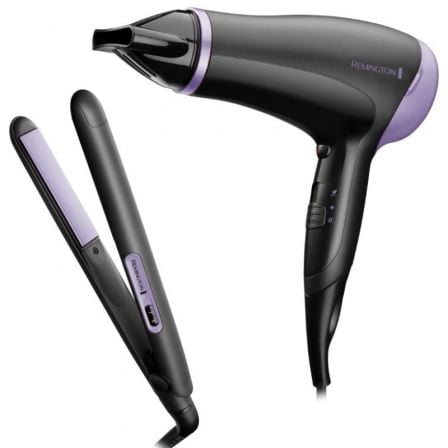 Pack Secador y Plancha para el Pelo Remington Style Essentials | TecnoSoft art rem pae pack20style20essen 1