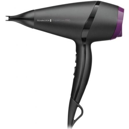 Secador Remington SuperCare Pro 2100 AC7100/ 2100W/ Iónico/ Negro y Lila | TecnoSoft art rem pae sec20supercr20p2021 1
