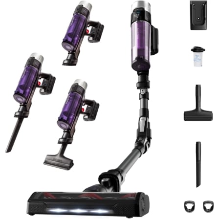 Aspirador Escoba con batería Rowenta X-Force Flex 9.60 Allergy Care/ 100W/ Autonomía 45 Min | TecnoSoft art row pae asp rh2038wo 1