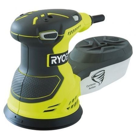 Lijadora Excéntrica Ryobi ROS300/ 300W/ Incluye 5 Lijas | TecnoSoft art ryo lija20ros300 1
