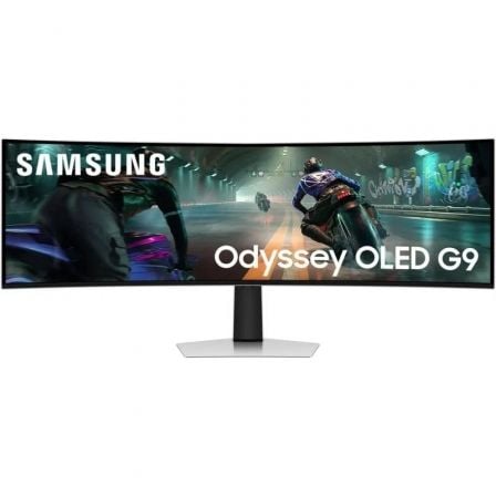 Monitor Ultrapanorámico Curvo Gaming Samsung Odyssey OLED G9 G91SD S49DG910SU 49″/ Dual QHD/ Multimedia/ 0.03ms/ 144Hz/ OLED/ Regulable en altura | TecnoSoft art sam m s49dg910su 1