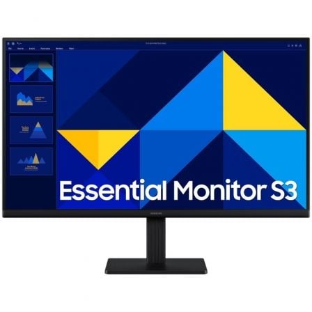 Monitor Profesional Samsung Essential Monitor S3 S27D300GAU/ 27″/ Full HD/ Negro | TecnoSoft art sam m20s27d300gau 1