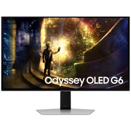 Smart Monitor Gaming Samsung OLED Odyssey G6 S27DG610SU 27″/ QHD/ 0.03ms/ 240Hz/ VA/ Regulable en altura/ Smart TV/ Plata | TecnoSoft art sam m20s27dg610su 1