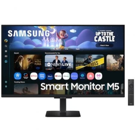 Smart Monitor Samsung M5 S27FM500EU 27″/ Full HD/ Multimedia/ Smart TV/ Negro | TecnoSoft art sam m20s27fm500eu 1