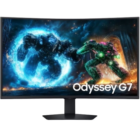 Monitor Gaming Curvo Samsung Odyssey G7 G75F 37″/ 4K/ 1ms/ 165Hz/ VA/ Regulable en altura/ Negro | TecnoSoft art sam m20s37fg756e 1