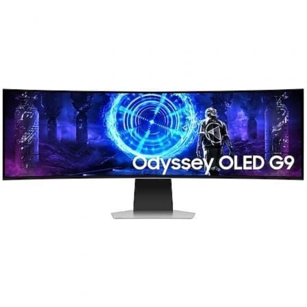 Smart Monitor Gaming Ultrapanorámico Curvo Samsung Odyssey OLED G9 S49DG950SU 49″/ Dual QHD/ 0.03ms/ 240Hz/ OLED/ Multimedia/Regulable en altura/Plata | TecnoSoft art sam m20s49dg950su 1