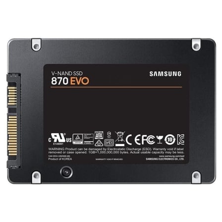 Disco SSD Samsung 870 EVO 8000GB/ SATA III | TecnoSoft art sam ssd2087020evo208tb20sata 1