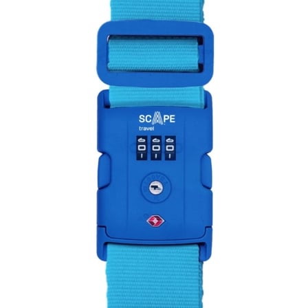Correa para Maleta con Combinación Scape Travel E0120/ Azul | TecnoSoft art sct correa20e0120 1