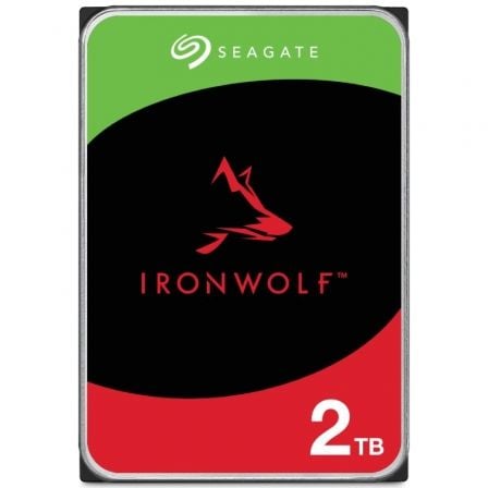 Disco Duro Seagate IronWolf NAS ST2000VN003 2TB/ 3.5″/ SATA III/ 256MB | TecnoSoft art sea hdd20ironwolf202tb 1