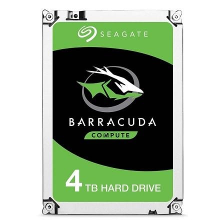 Disco Duro Seagate BarraCuda 4TB/ 3.5″/ SATA III/ 256MB | TecnoSoft art sea st4000dm004 1
