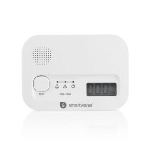 Detector de Monóxido de Carbono Smartwares FGA-13041 | TecnoSoft art smw med20fga 13041 1