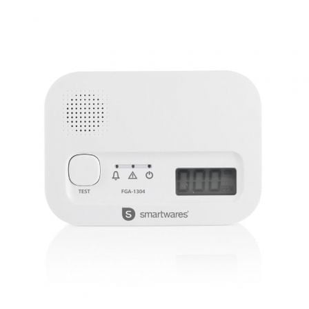 Detector de Monóxido de Carbono Smartwares FGA-13041 | TecnoSoft art smw med20fga 13041 1