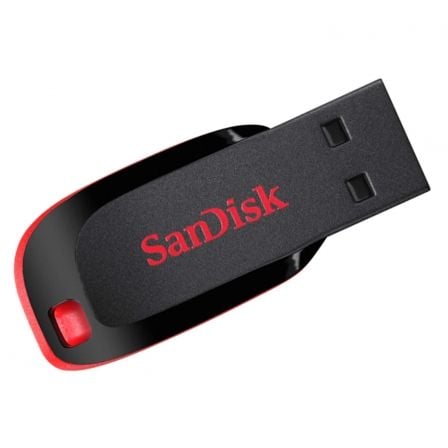 Pendrive 64GB SanDisk Cruzer Blade USB 2.0 | TecnoSoft art snd flash20cruzer20blade2064gb 1
