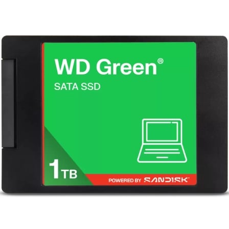 Disco SSD SanDisk WD Green 1TB/ SATA III/ Full Capacity | TecnoSoft art snd ssd wd green 1tb 1