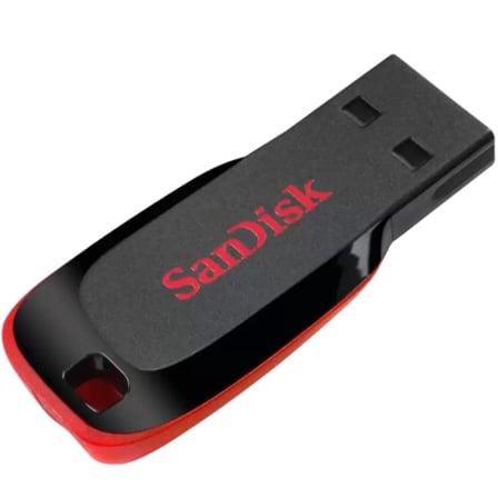 Pendrive 32GB SanDisk Cruzer Blade USB 2.0 | TecnoSoft art snd usb cb 32gb 1