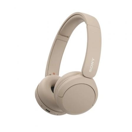 Auriculares Inalámbricos Sony WH-CH520/ con Micrófono/ Bluetooth/ Beige | TecnoSoft art sony aur wh ch520 bg 1