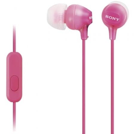 Auriculares Intrauditivos Sony MDR-EX15APPI/ con Micrófono/ Jack 3.5/ Rosas | TecnoSoft art sony aur20mdr ex15appi20pk 1