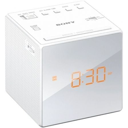 Despertador Sony ICF-C1W/ Radio FM | TecnoSoft art sony des20icf c1w20wh 1