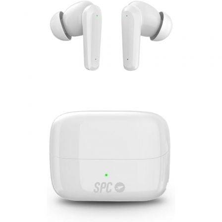 Auriculares Bluetooth SPC Ether 2 Pro con estuche de carga/ Autonomía 6.5h/ Blancos | TecnoSoft art spc aur20ether202p20wh 1