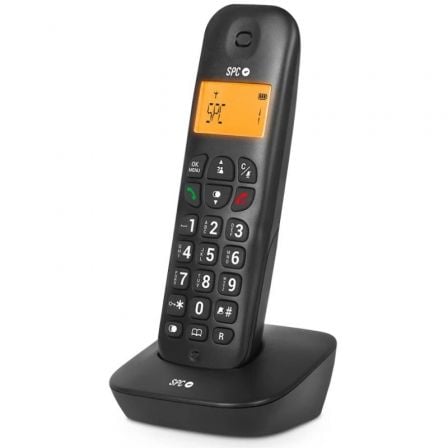 Teléfono Inalámbrico SPC Air/ Negro | TecnoSoft art spc dect20air20bk 1