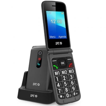 Teléfono Móvil SPC Stella 3 para Personas Mayores/ 4G/ Negro | TecnoSoft art spc tel20stella203 1