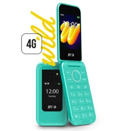 Teléfono Móvil SPC WILD para Personas Mayores/ 4G/ Verde | TecnoSoft art spc tel20wild204g20gree 1